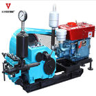 China Hydraulikmotor-Kolben-Triplex Spülpumpe für Ölplattform 2-10 Mpa Firma
